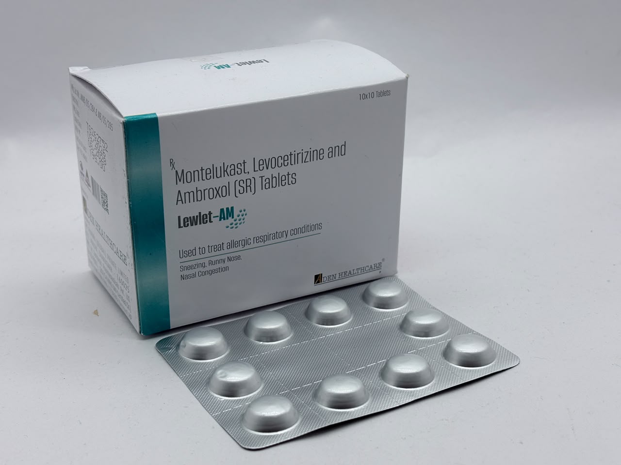 LEWLET-AM - Montelukast, Levocetirizine & Ambroxol (SR) Tablets