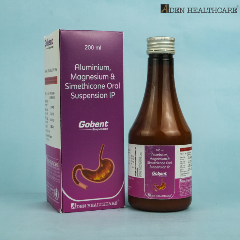 Aluminium Hydroxide, Magnesium Hydroxide & Simethicone Oral Suspension