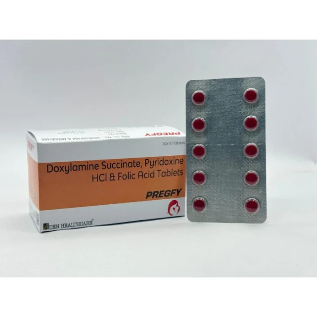 Doxylamine Succinate, Pyridoxine HCI & Folic Acid Tablets